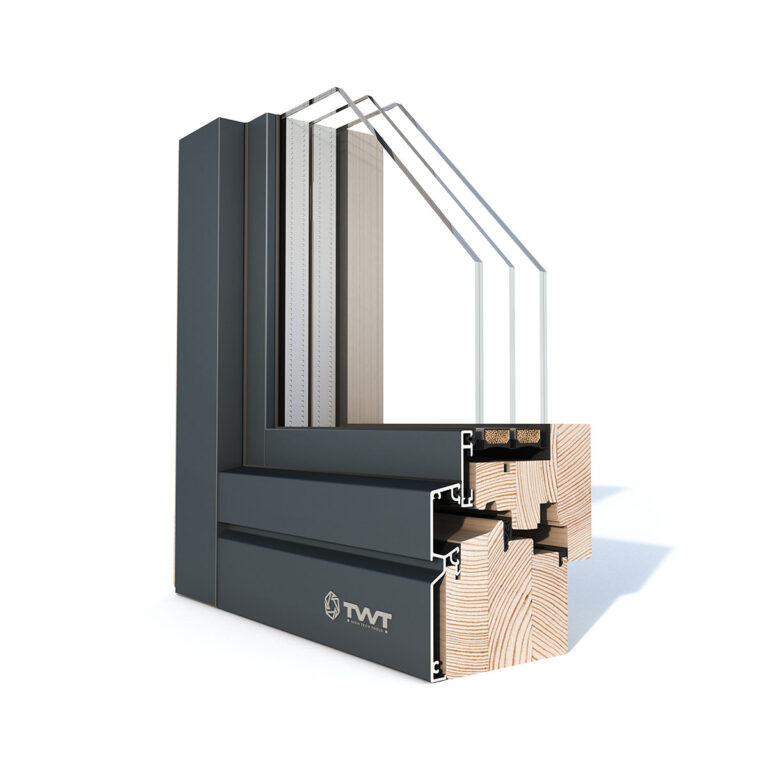 Sistemi per serramenti legno alluminio Esperia Innova 80 b