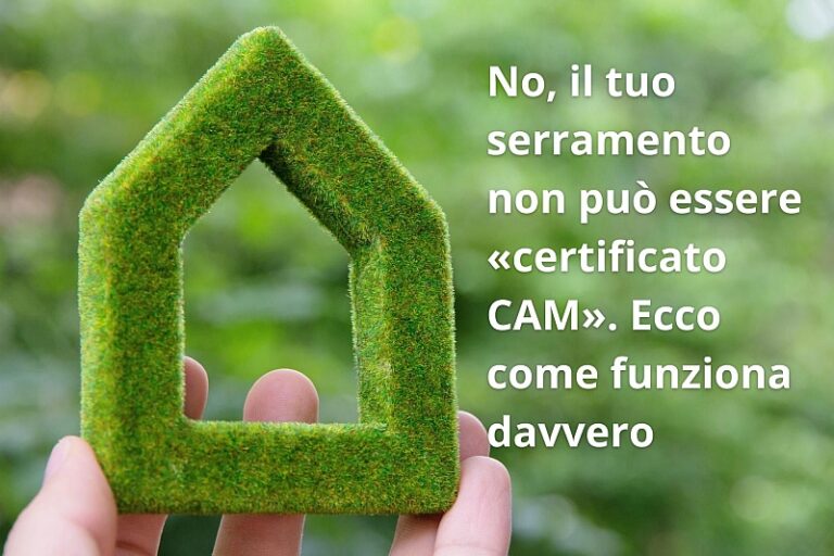 CAM Edilizia 2026 e serramenti in legno